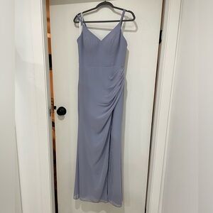 Azazie Leo Bridesmaids Dress in Dusty Lavender (size A8)